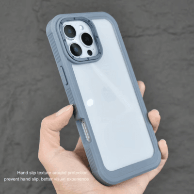7 New Design Transparent 2 in 1 Anti