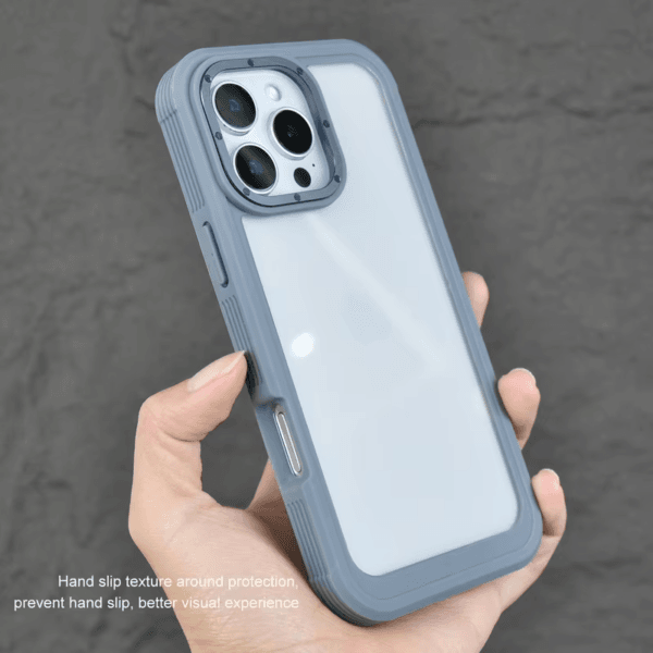 7 New Design Transparent 2 in 1 Anti