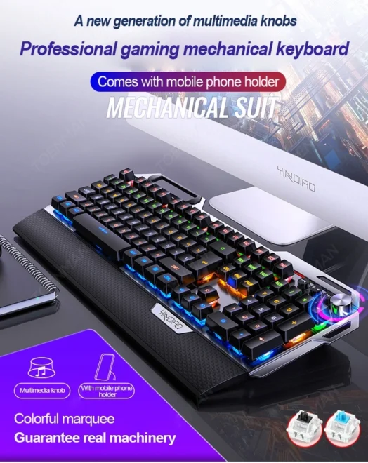 7 Products gaming keyboard