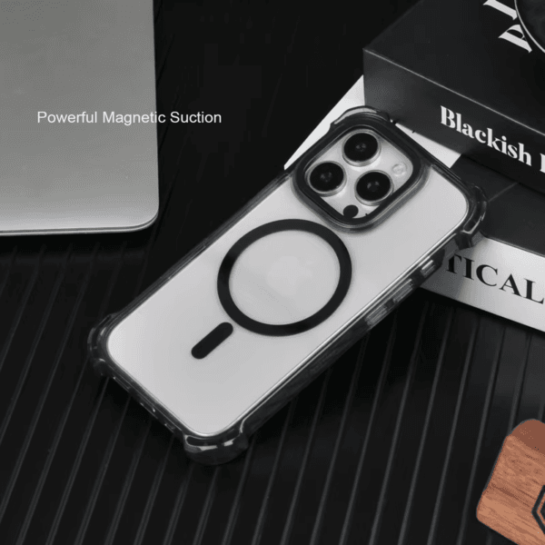 7 Shockproof Clear Magnetic Phone Case