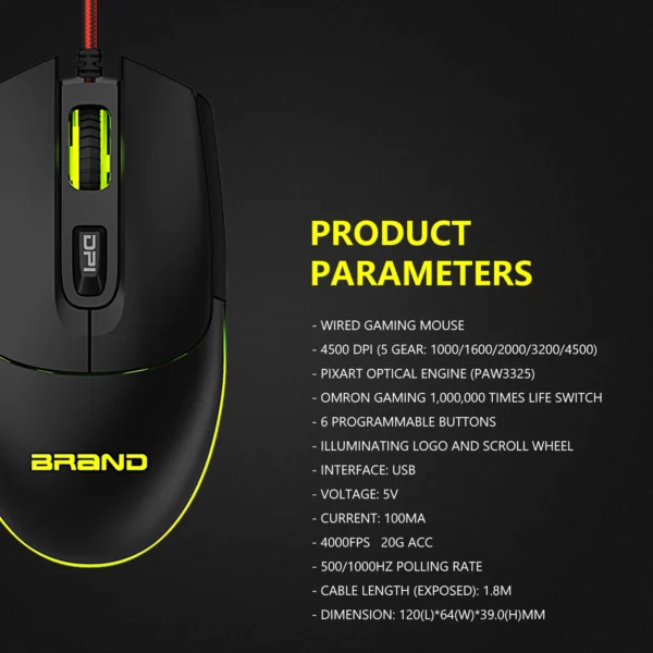 7 Top Selling 6D Standard Mouse