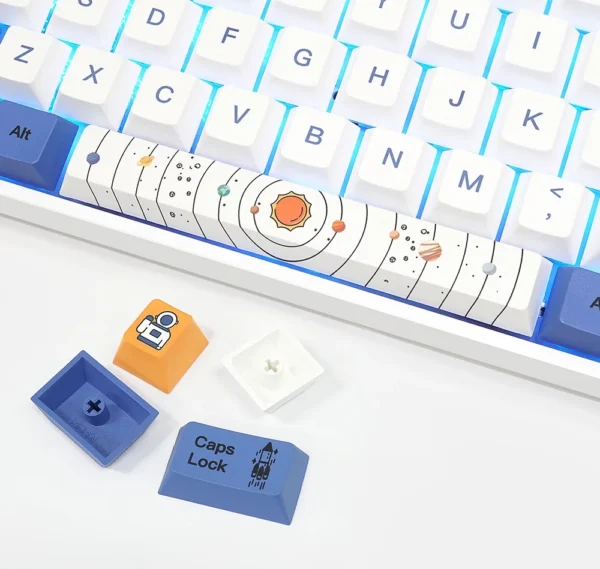 7 skyloong solar system theme keycaps