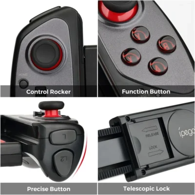 8 Gamepad With Extending Holder