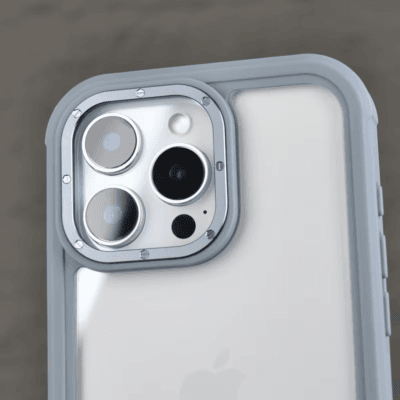 8 New Design Transparent 2 in 1 Anti