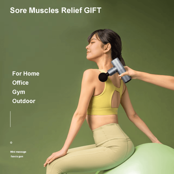 8 New Product Portable mini massage gun Deep