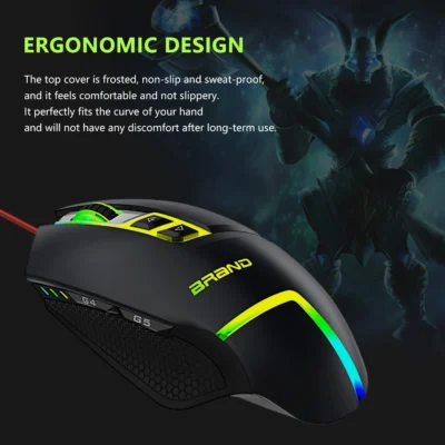 8 Torich Ergonomic Wired Mouse 7