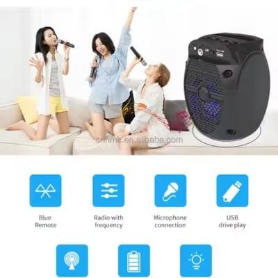 8 Wireless Charger Speaker