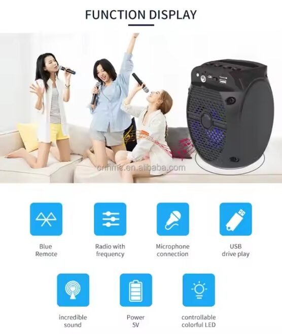 8 Wireless Charger Speaker