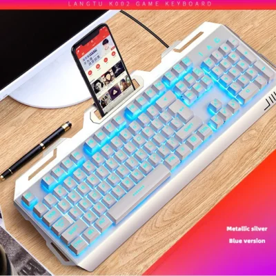 8 key wired keyboard colorful