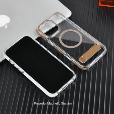 9 Metallic Stand for iPhone 16 Pro Max