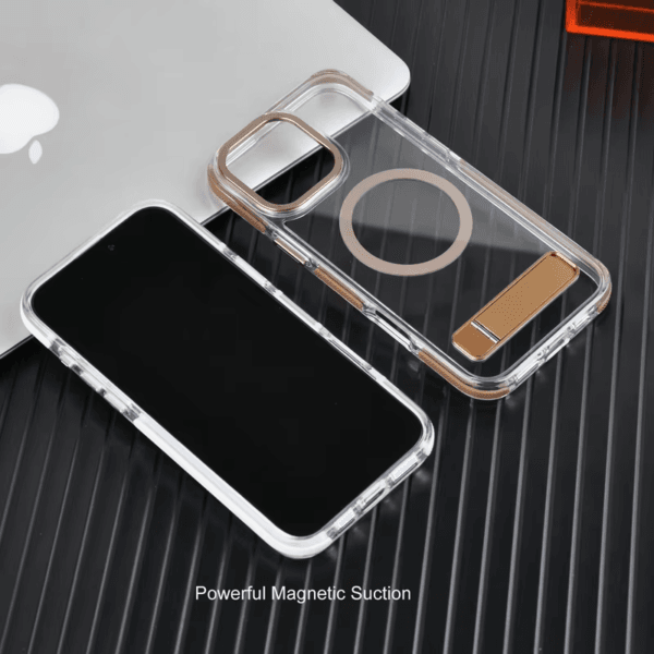 9 Metallic Stand for iPhone 16 Pro Max