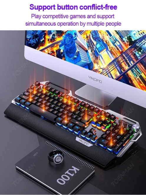 9 Products gaming keyboard