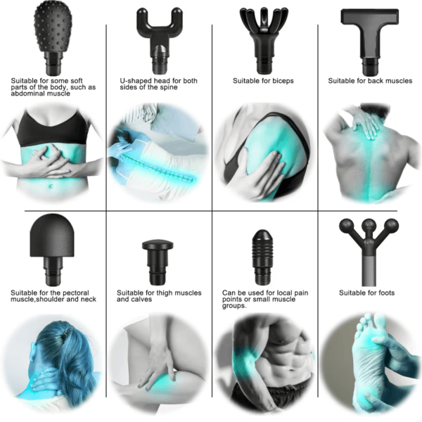 9 Speeds Level Device Massager Foot Leg