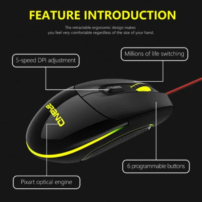 9 Top Selling 6D Standard Mouse