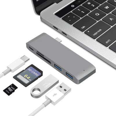 Adapter Docking Station With 2 USB (3)