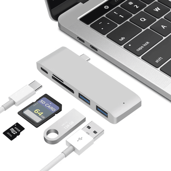 Adapter Docking Station With 2 USB (4)