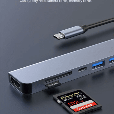 Adapter Splitter Dock Extension (4)