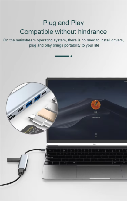Aluminum Dongle with 4K HD Output (7)