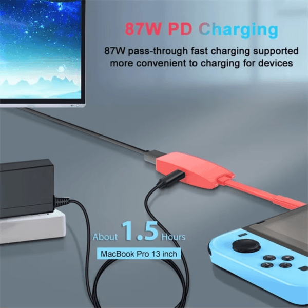 Charging USB C Hub Converter (15)