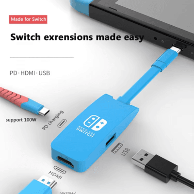 Charging USB C Hub Converter (5)
