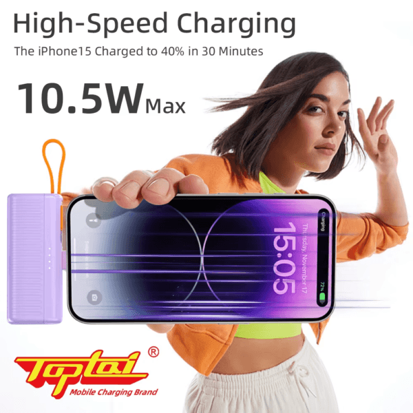 Colors 5000mAh Portable Phone Charger (5)