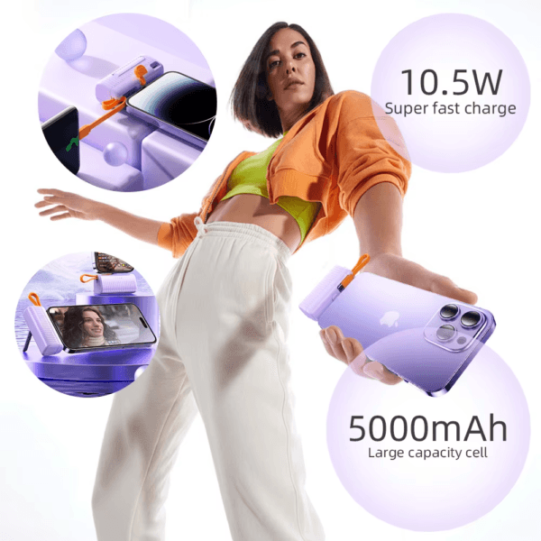 Colors 5000mAh Portable Phone Charger (7)