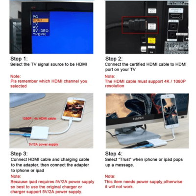 Digital AV Adapter Phone Accessories (4)