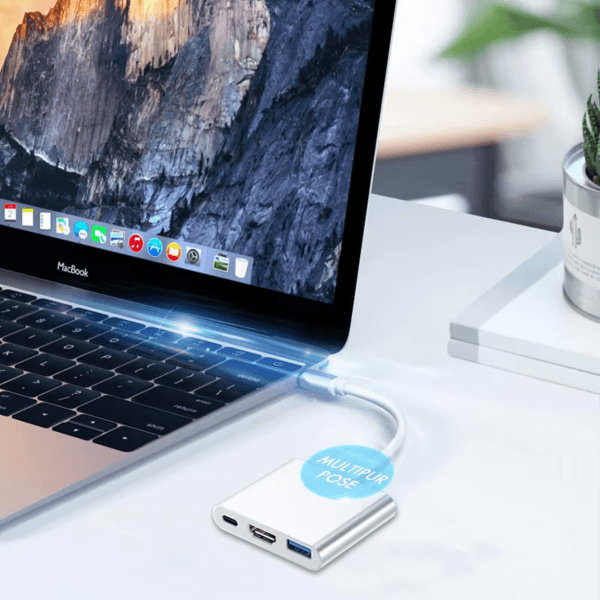 Dock Adapter for Macbook iPad (4)