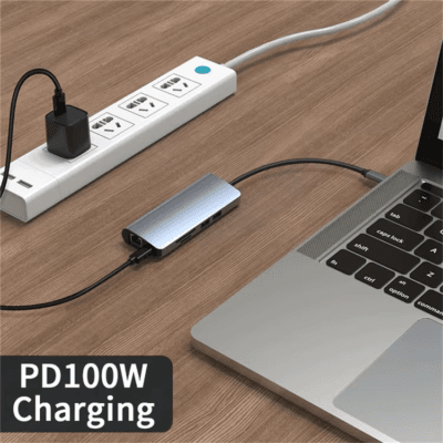 Docking Station HDTV 4K VGA USB Type C Hub (13)