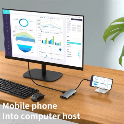 Docking Station HDTV 4K VGA USB Type C Hub (15)