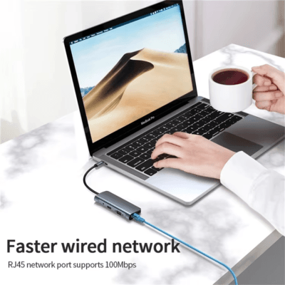 Docking Station HDTV 4K VGA USB Type C Hub (16)