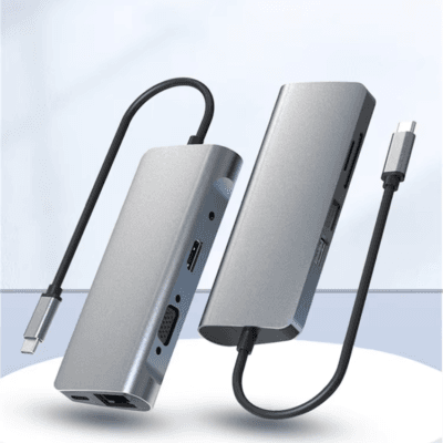 Docking Station HDTV 4K VGA USB Type C Hub (18)