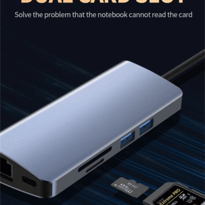 Docking Station HDTV 4K VGA USB Type C Hub (8)