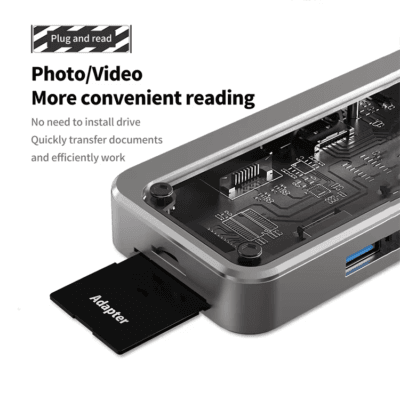 Docking Station USB C Hub With 4K HDTV (14)
