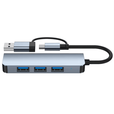 Docking Station Ultra Slim USB Splitter Plug (10)