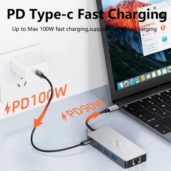 Docking Station with 4K@60Hz (10)