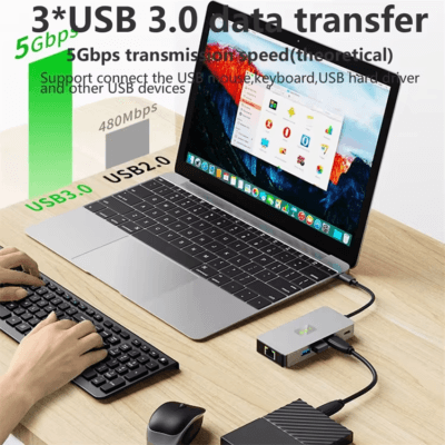 Docking Station with 4K@60Hz (11)