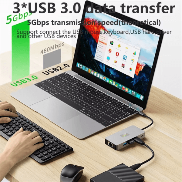 Docking Station with 4K@60Hz (11)