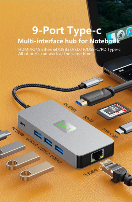 Docking Station with 4K@60Hz (7)