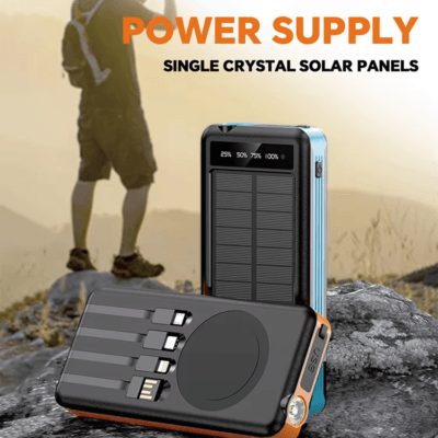 Emergency Flashlight Portable Dustproof Power Banks (8)