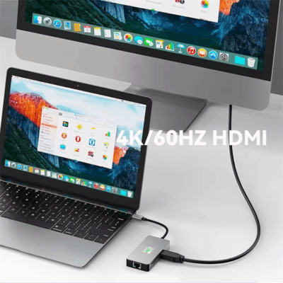 Ethernet USB 3.2 Hub Splitter SDTF Card Reader (12)