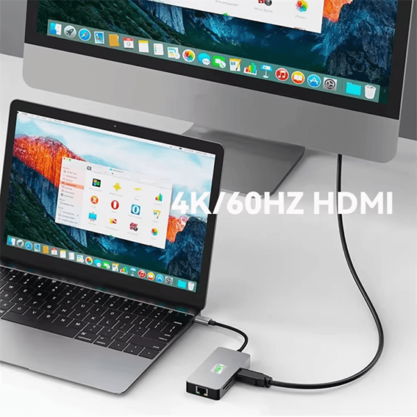 Ethernet USB 3.2 Hub Splitter SDTF Card Reader (12)