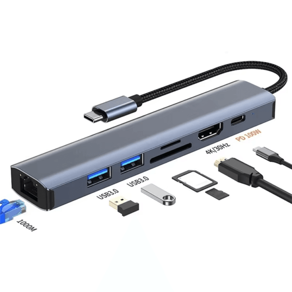 Extender Hub SDTF Card Reader (1)