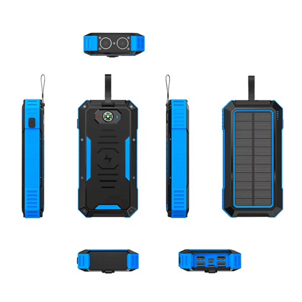 Factory Wholesale Wireless Solar Power Bank (11)
