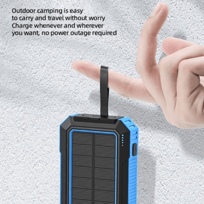 Factory Wholesale Wireless Solar Power Bank (4)
