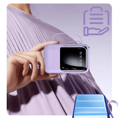 Fast Charging Power Bank Built-in Cables (2)