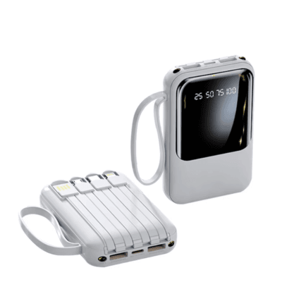 Fast Charging Power Bank Built-in Cables (3)