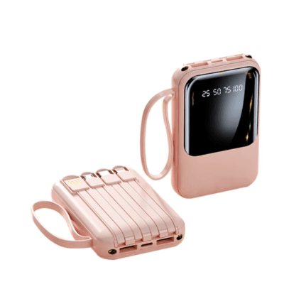 Fast Charging Power Bank Built-in Cables (6)