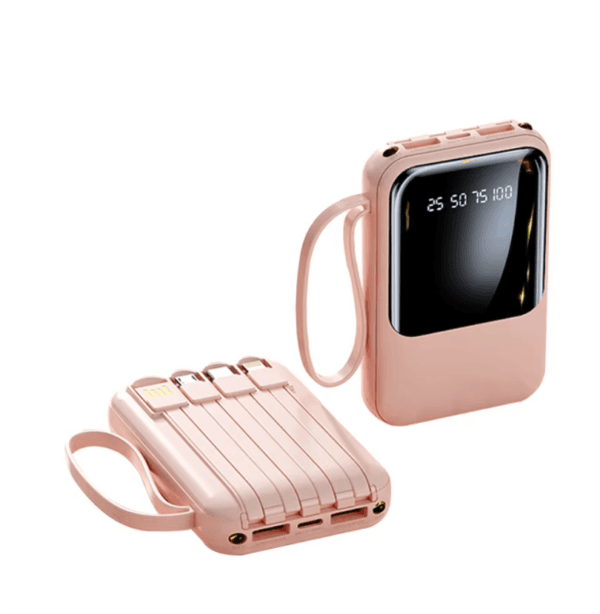 Fast Charging Power Bank Built-in Cables (6)