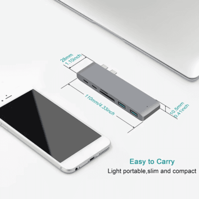 Female Port Usb Hub C 3.0 Multi for Macbook (1)